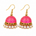 Colourful Light Jhumka Earrings
