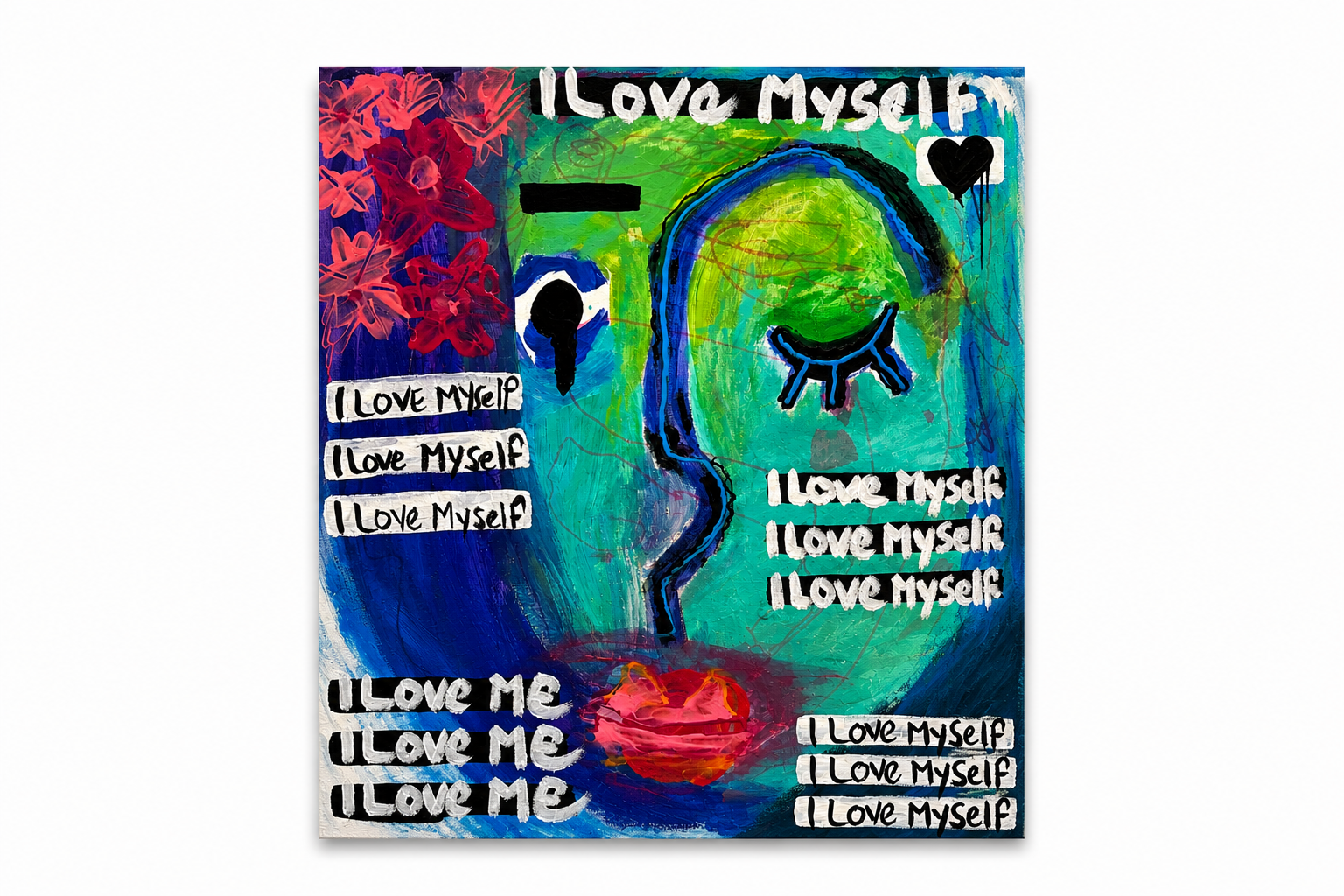 I Love Me — Postcard Print