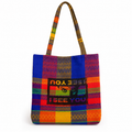 I See You Upcycled Tote Bag