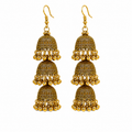 Layered Heavy Jhumka Earrings