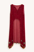 Reversible Sheer High-Low Kameez
